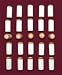 12.5 mm Pool Cue Billiard Slip Push on Tips Lot of 25