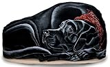 Cinder the Black Labrador Lab Dog Doorstop Door Stop