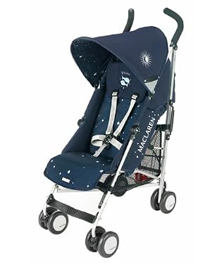 Maclaren Quest Zodiac Stroller - Midnight Blue Silver