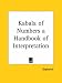 Book Kabala of Numbers a Handbook of Interpretation