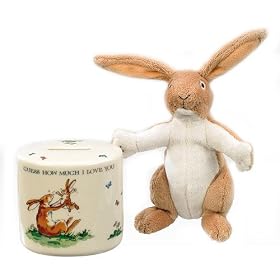 Guess How Much I Love You Money Box and Plush