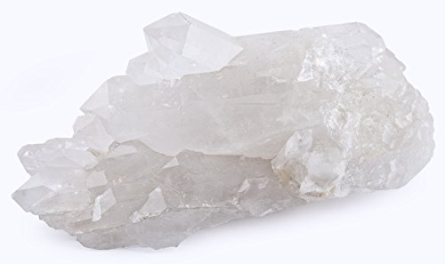 Crystal Allies Specimens: Natural Clear Quartz Crystal Cluster - 1lb to 2lbs