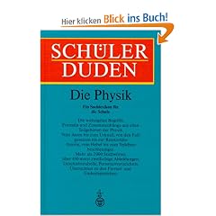 (Duden) Sch�lerduden, Die Physik