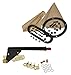 American Shifter 346010 700R4 Shifter (6" E Brake Cable Trim Kit Dipstick for C8CC9)