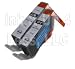 2pk NON-OEM CLI 221 grey compatible Ink Cartridge With CHIP! For use in Canon All-in-One Machines Pixma MP980 PIXMA MP990.