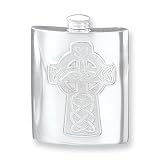 Pewter Celtic Isles Northumber Flask