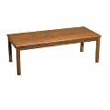 5100 Series Wood Coffee Table- Medium Oak