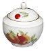 Royal Worcester Evesham Gold Porcelain 8-Ounce Sugar Bowl and Cover