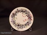 LENOX WINTER GREETINGS BREAD & BUTTER PLATES