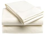DKNY Pure Handkerchief Fitted Sheets, Ivory