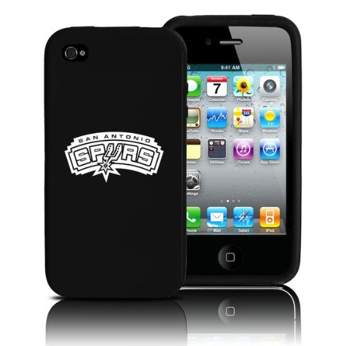 San Antonio Spurs iPhone 4 and 4S Case: Silicone Cover