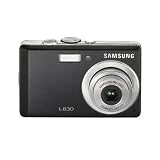 Buy Samsung Digimax L830 8.1MP Digital Camera with 3x Optical Zoom (Black) by Samsung