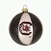 South Carolina Gamecocks 2 5/8 Team Glass Basketball Ornament