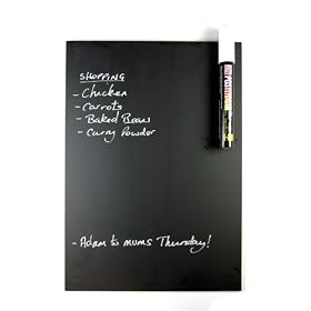Magnetic Fridge Chalkboard with White Liquid Chalk Pen MFCB1