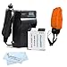 Battery And Charger Kit For Panasonic Lumix DMC-TS5, DMC-TS5D, DMC-TS5K, DMC-TS5A, DMC-TS5S Tough Digital Camera Includes Extended Replacement (1500Mah) DMW-BCM13E Battery + Ac/Dc Rapid Travel Charger + FLOAT STRAP + MicroFiber Cloth