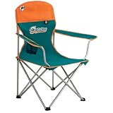 North Pole Miami Dolphins Deluxe Folding Arm Chair by North Pole