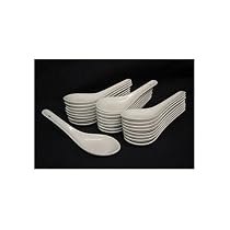 Chinese Porcelain Soup Spoons, 50 pc #B745