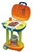 PlayGo 5330 - Batteriebetriebener Grill-Trolley mit Licht- und Grillgeräuschen für kleine Grillfans