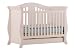 Stork Craft Vittoria 3-in-1 Fixed Side Convertible Crib, White