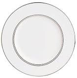 Lenox Murray Hill Platinum Banded Bone China 9 Accent Plate