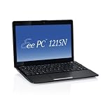 ASUS Eee PC Seashell 1215N-PU17-BK 12.1-Inch Netbook with 6 Hours of Battery Life - Black