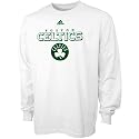 adidas Boston Celtics White True Long Sleeve T-shirt