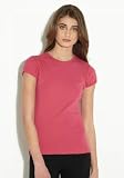 Bella Ladies Crew Neck Super Soft baby Jersey Knit T Shirt. B6000