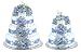 Bloomers Baby Diaper Cake Classic Blue Hydrangea 2-Tier