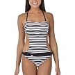 Xhilaration® Stripe Monokini - Black/White