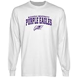 NCAA Niagara Purple Eagles White Logo Arch Long Sleeve T-shirt