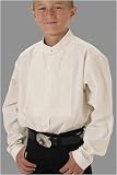 Boys Frontier Banded Collar Shirt