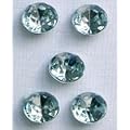 50 Stra�-Steine, Deko-Diamanten, SPITZ 3-D-Form, 8 mm