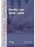 Cover of Blackstone's Statutes on Family Law 2008-2009 by  0199238162