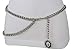 TFJ Women Fashion Skinny Belt Silver Metal Chain Lion Charm Buckle Size XS S M