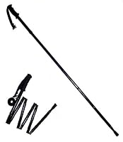 Folding Collapsible Travel Hiking Trekking Pole by EarthTrek Gear