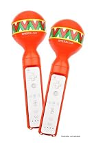 Maracas for Wiimote For Samba de Amigo for Nintendo Wii
