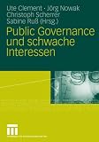 Produkt-Bild: Public Governance und schwache Interessen