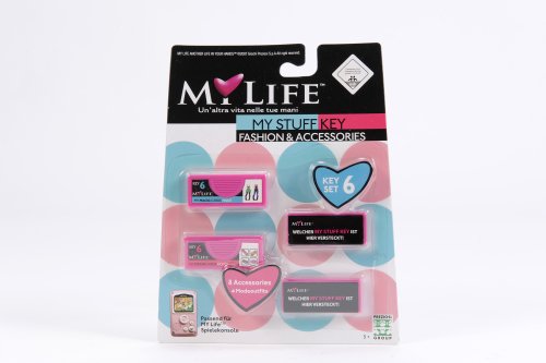Giochi Preziosi S.P.A. 70211041 - My Life 4 Zusatzkassetten - My Stuff, Fashion, Accessoirs