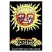 Sublime Blacklight Reactive Flocked Poster