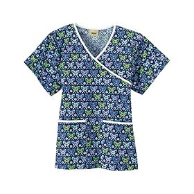 Tafford Just A Little Bit Crossover Scrub Top