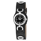 BONGO Womens BG6286 Analog Round Black Dial Le