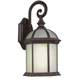 Trans Globe Lighting PL-4181 RT Energy Efficient One Light Outdoor Wall Lantern