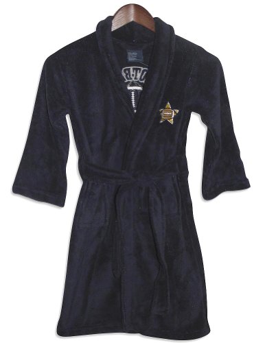 MacHenry Originals - Toddler Boys Microfiber Football Robe, Navy