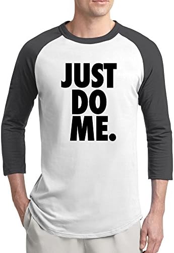 ReBorn Just Do Me Men's Essential Raglan Tshirt Black S