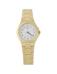 Casio #LTP1130N-7B Womens Casual Gold Tone Analog Watch