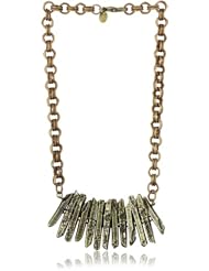 LUV AJ "Heavy Metal Lover Collection" Stacked Crystal Choker Necklace