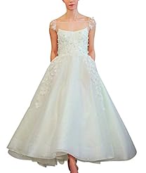 Ballerina Sheer Backless Spring Summer Fall Organza Wedding Dress 