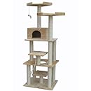 Go Pet Club Beige 76" Cat Tree F2070