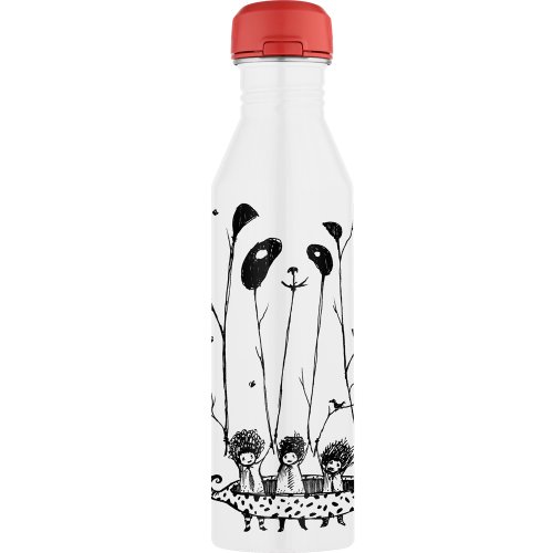 Thermos + Threadless 24-Ounce Hydration Bottle, Fake Pandas Have More Fun