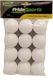 PrideSports Hollow Practice Golf Balls, Pack of 12